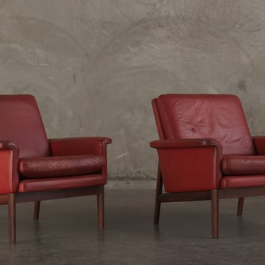 PAIR OF FINN JUHL 'JUPITER' ROSEWOOD ARM CHAIRS BY FRANCE & SON, DENMARK, 1965