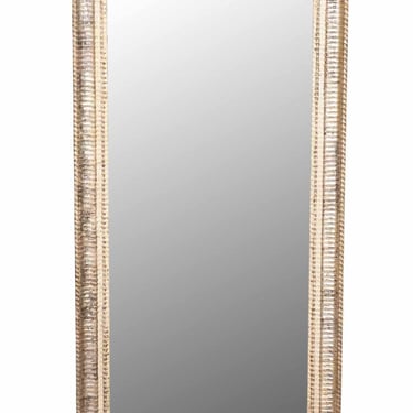 Vintage Silver Gilt Rectangular Mirror