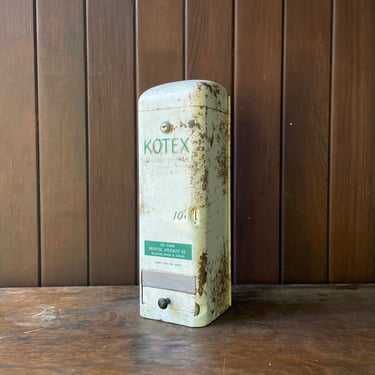 Vintage Kotex Vending Machine 