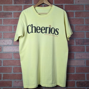 Vintage 90s Double Sided Cheerios ORIGINAL Cereal Promo Tee - Extra Large 