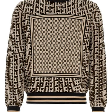 Balmain Man Mini Monogram Sweater