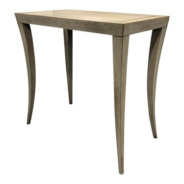 Hickory Chair Modern Greige Wood Console Table