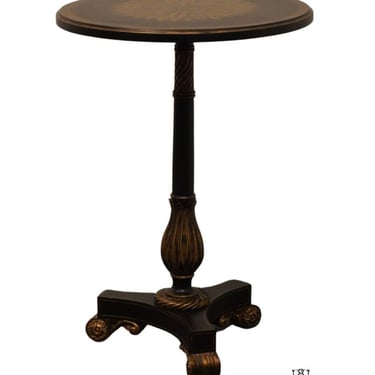 MAITLAND SMITH Handmade Contemporary Modern 21" Round Accent End / Lamp Table 3230-657 
