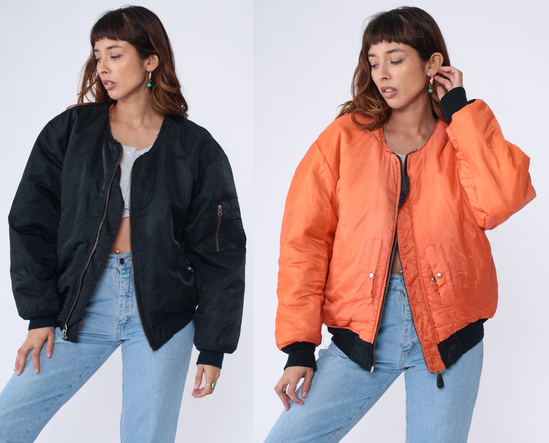 【archive】90's BOMBER FLIGHT FUR JACKET Vintage 90s Military USAF US Army Bomber Flight Leather