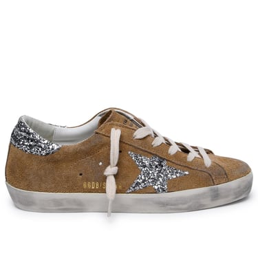 Golden Goose 'Super-Star Classic' Brown Suede Sneakers Woman