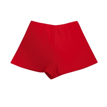 Alice & Olivia - Bright Poppy Red High Waist Shorts Sz 8