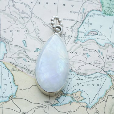 Moonstone Drop Pendant