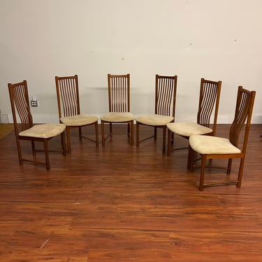 Boltinge Danish Teak Dining Chairs Set of 6