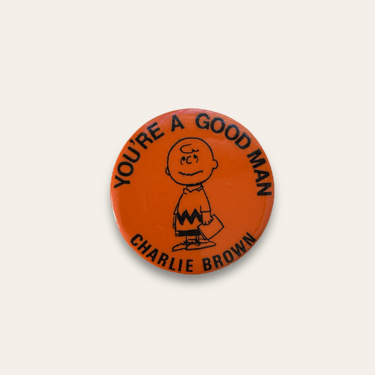 Vintage 1960’s Charlie Brown Pin