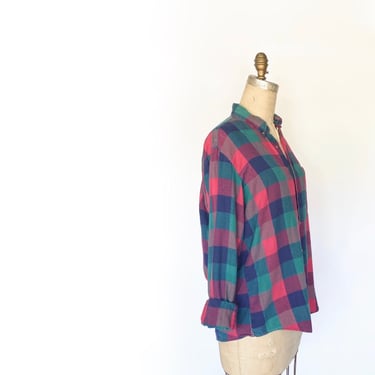 90s checkered flannel 