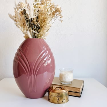 Rose Haeger Vase