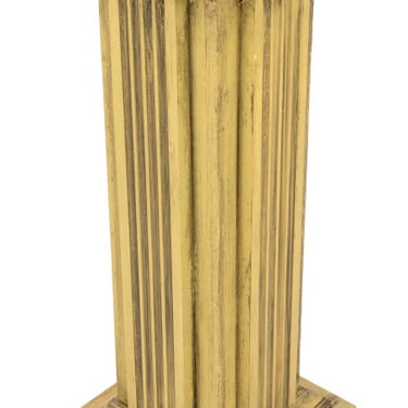Art Deco Style Painted Wooden Pedestal