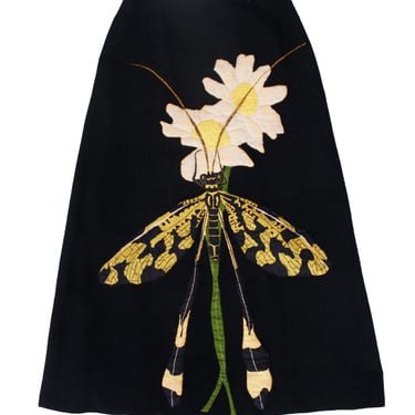 Star of Siam Raw Silk Dragonfly Skirt