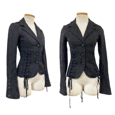 90s Bondage Jacket TRIPP NYC Jacket Goth Straight Jacket Y2