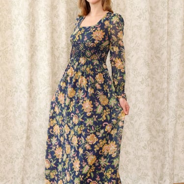 Whimsical Floaty Floral Maxi M