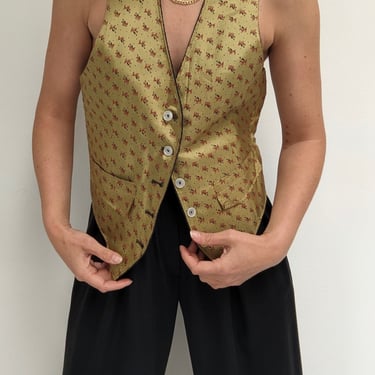 Vintage Reversible Equestrian Vest