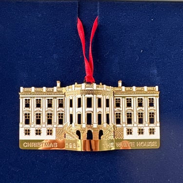 Retired White House Historical Association Ornament 1986 