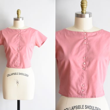1950s Bubblegum blouse 