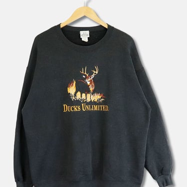 Vintage Ducks Unlimited Deer Crewneck Sweatshirt