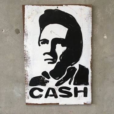 Johnny Cash Art of Metal by Texas Artist