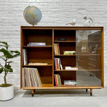 Large Mid Century Modern WALNUT BOOKCASE, c. 1960’s 