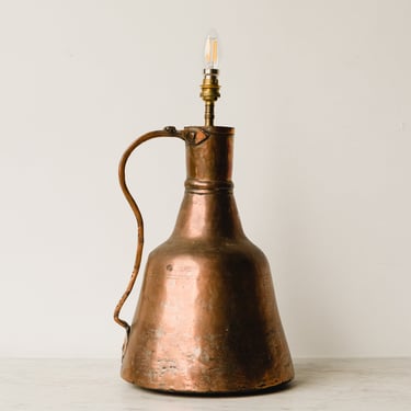 Vintage Copper Lamp
