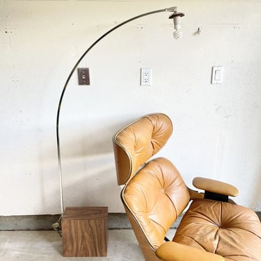 64” Tall Mid Century Modern Nova Of California Floor Arc Lamp Vintage MCM