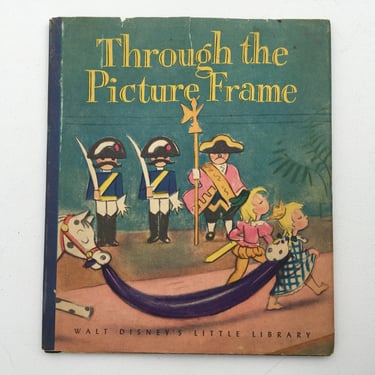 Through The Picture Frame: Walt Disney&#39;s Little Library, Robert Edmunds, Adapted From Hans Christian Anderson&#39;s Ole Lukoie, With Dust Jacket 