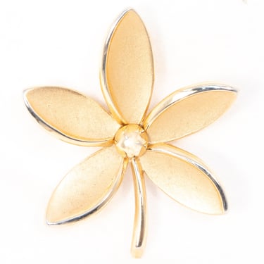 Trifari Flower Brooch