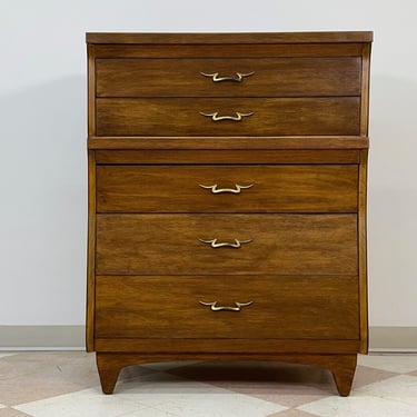 Mid-Century Modern 5-Drawer Dresser / Chest  (SHIPPING NOT FREE) 