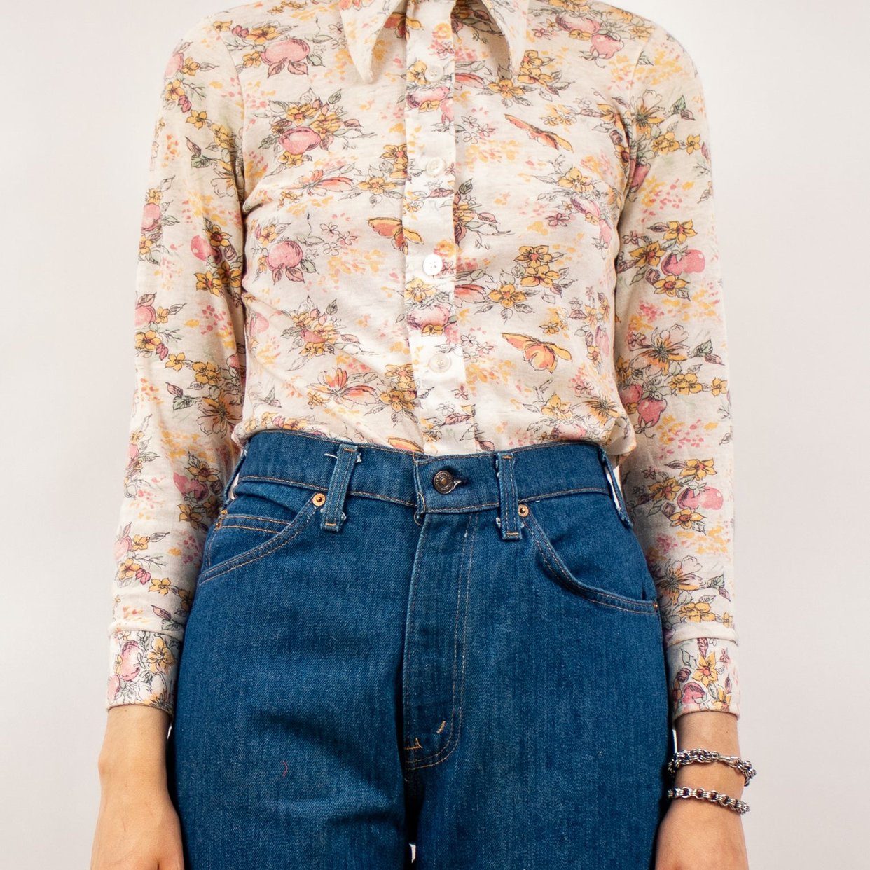 1970's 'tanni' floral button down | Erin Templeton - Vancouver, BC | ATTIC