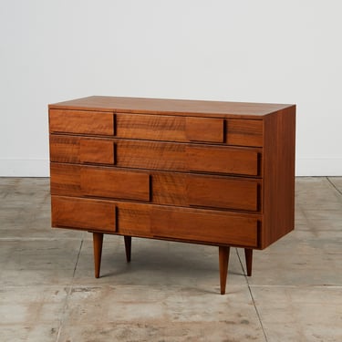 Gio Ponti Four Drawer Dresser for Singer & Sons 