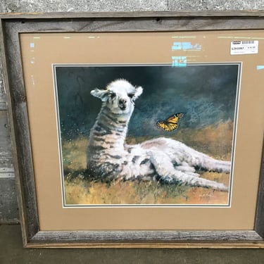 Framed Alpaca Print (Seattle)