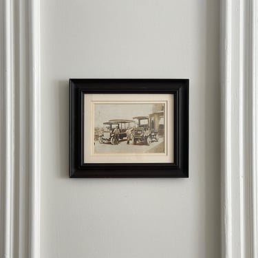1910s – Antique framed brewery photograph 