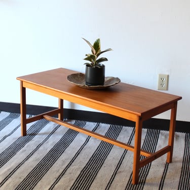 Swedish Teak Entryway Bench