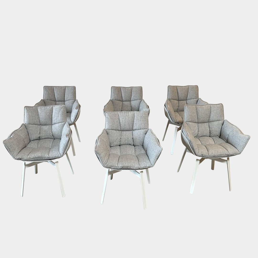 Husk Swivel Dining Chairs Modern Resale Los Angeles, CA