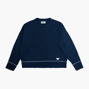 Laura charm sweater, navy