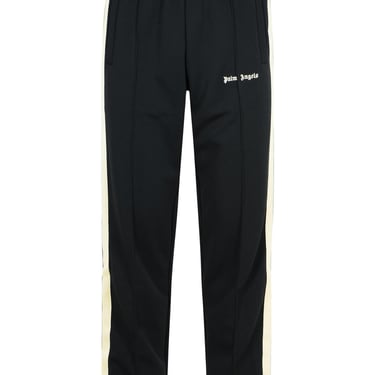 Palm Angels 'Jogger' Black Polyester Pants Man