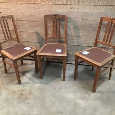 Antique Dining Chair Set (Tacoma)