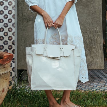Large Beach Bag Natural