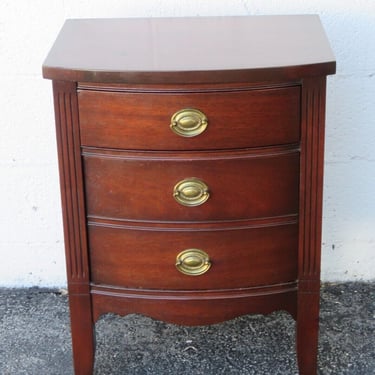 Dixie Mahogany Nightstand Side End Bedside Table 3520