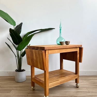 Vintage Bar Cart / Kitchen Island