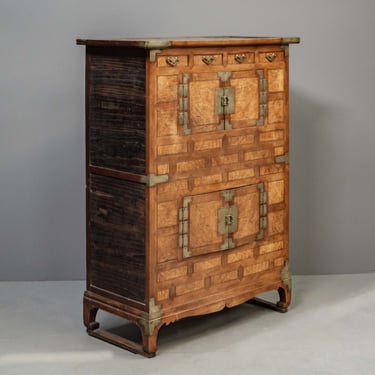 Tall Vintage Korean Chest