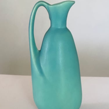 Vintage Van Briggle Blue Pottery Pitcher Vase 