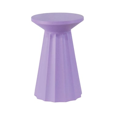 Lilou Purple Sofa End Table