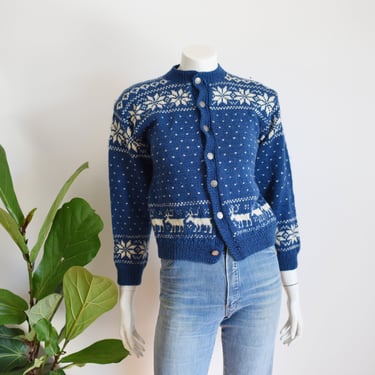 60s/70s Norwegian Wool Sweater - XS/S 