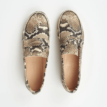 Penny Loafer in Taupe