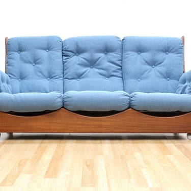 Mid Century 'Saddleback' Sofa by G Plan 