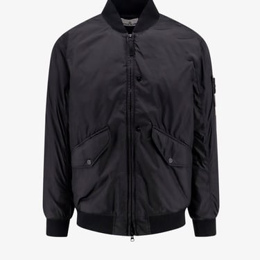 Stone Island Man Jacket Man Black Jackets