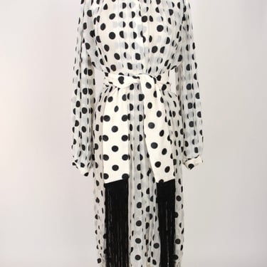 Zimmermann Chiffon Polka Dot Dress